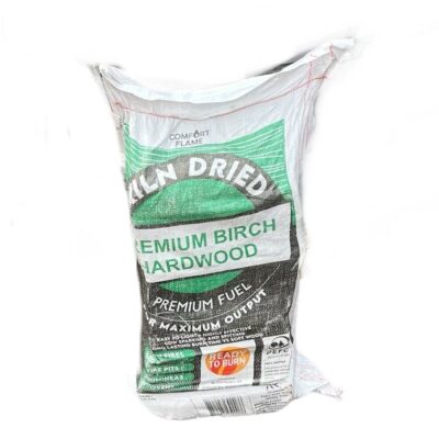 BOOT BAG KILN DRIED SILVER BIRCH LOGS (60 litre, Approx 20kg)