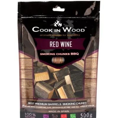 “Cook in Wood” Red Wine Smoking Chunks 500g