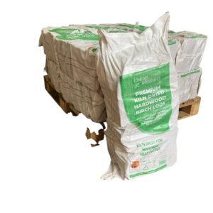 12 x Kiln Dried 60 Litre Birch Log Boot bags