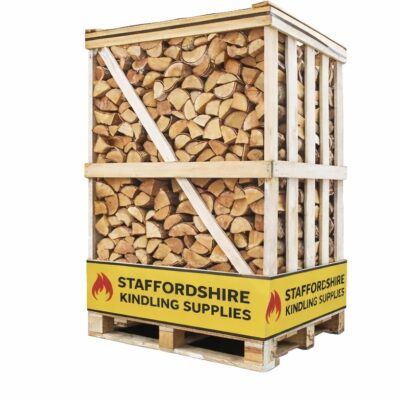 Large Crate Kiln Dried Oak Firewood Logs – Approx. 1.6m³