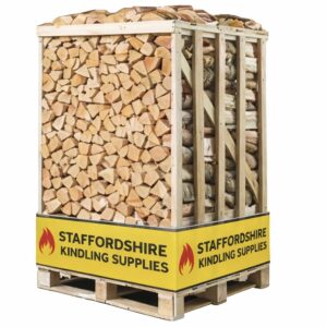 Bumper Crate Kiln Dried Ash Firewood Logs – Approx. 2.2m³