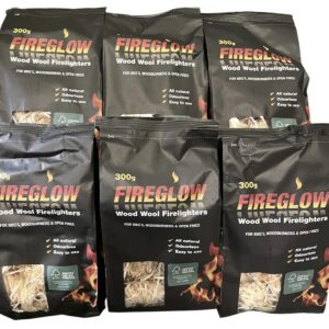 6 x Bags Wood wool firelighters