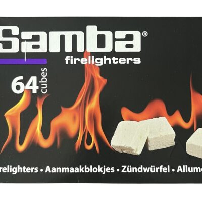 12 x (64 cube) Boxes Samba Firelighters GREAT VALUE