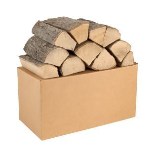 20kg Kiln Dried Ash logs in Unbranded box
