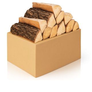 20kg Kiln Dried Oak logs in Unbranded box