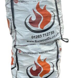 2 x Builders Bag Kiln Dried Oak & Birch Hardwood Logs