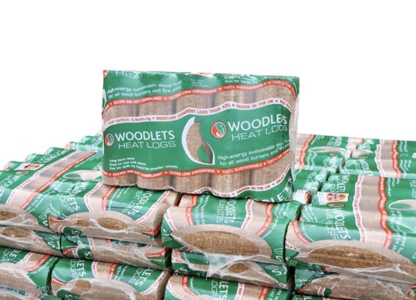 Woodlets Heat Logs 96 x 10kg packs