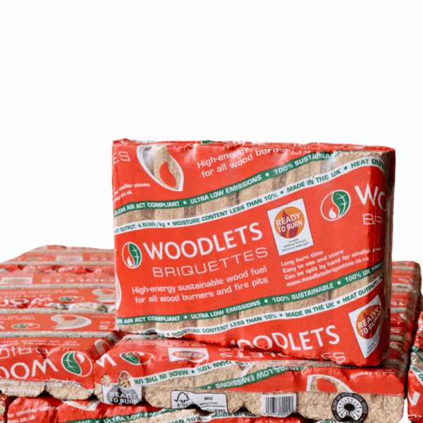 Woodlets Wood Briquettes 96 x10kgs Packs