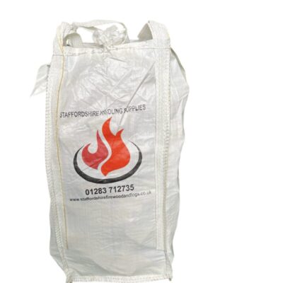 Barrow bag of waste wood