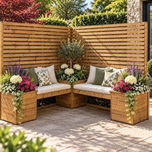 Corner Planter & Trellis